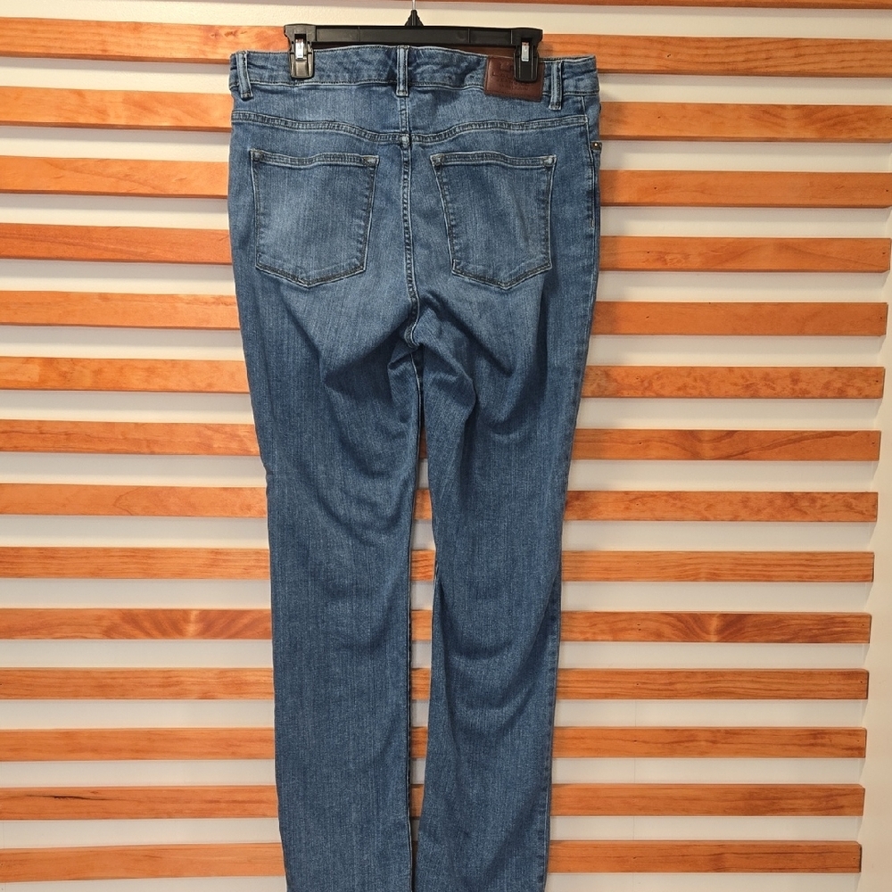 LRL Lauren Ralph Lauren Jeans Co Straight Leg Denim‎ Women’s Size 14 Blue - Picture 3 of 3